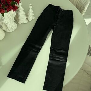 Jotrois Paris Black Leather Pants